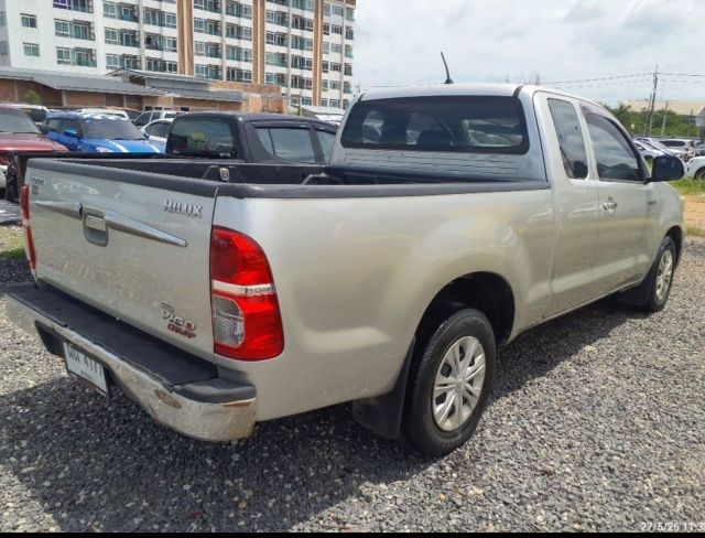 Toyota Hilux Vigo 2012 2.7 Smart Cab J Pickup เบนซิน LPG เกียร์ธรรมดา เทา รูปที่ 2