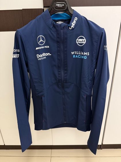 อื่นๆ แขนยาว เสื้อแจ็คเก็ต | เสื้อคลุม อื่นๆ เสื้อทีม Williams Martini Racing ไซส์ S รอบอก 40 นิ้ว