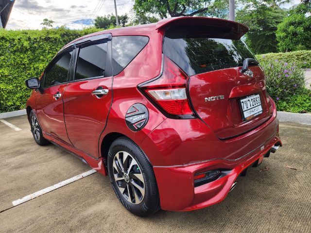 Nissan Note 2017 1.2 VL Utility-car เบนซิน ไม่ติดแก๊ส เกียร์อัตโนมัติ แดง รูปที่ 4