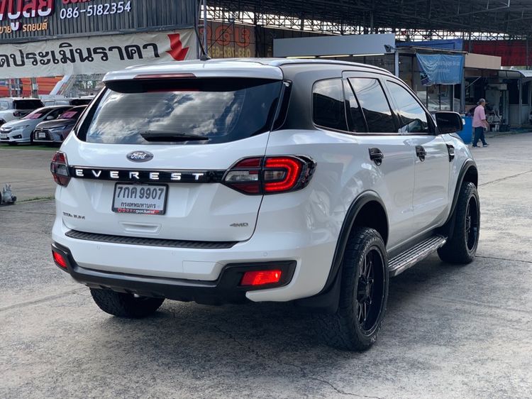 Ford Everest 2018 3.2 Titanium+ 4WD Navi Utility-car ดีเซล ไม่ติดแก๊ส เกียร์อัตโนมัติ ขาว รูปที่ 3