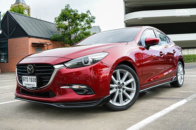 Mazda Mazda3 2019 2.0 SP Sedan เบนซิน ไม่ติดแก๊ส เกียร์อัตโนมัติ แดง