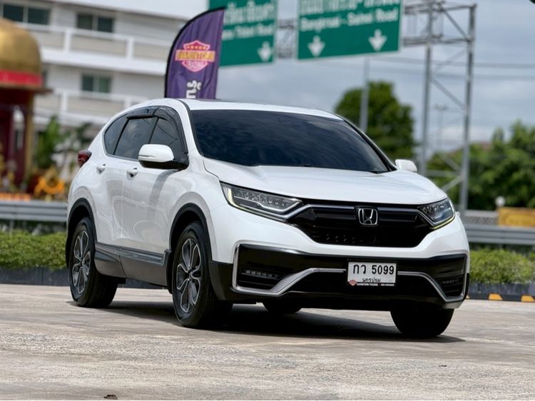 Honda CR-V 2022 2.4 ES 4WD Utility-car เบนซิน ไม่ติดแก๊ส เกียร์อัตโนมัติ ขาว