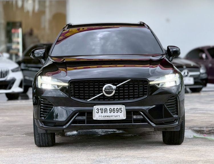 Volvo XC60 2022 2.0 Recharge Ultimate T8 4WD Utility-car ปลั๊กอินไฮบริด (PHEV) ไม่ติดแก๊ส เกียร์อัตโนมัติ ดำ รูปที่ 2