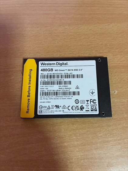 WD SSD เอสเอสดี 480 GB SATA GREEN รูปที่ 2