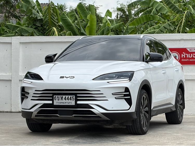 BYD Sealion 7 2024 Premium Utility-car ไฮบริด ไม่ติดแก๊ส เกียร์อัตโนมัติ ขาว รูปที่ 3