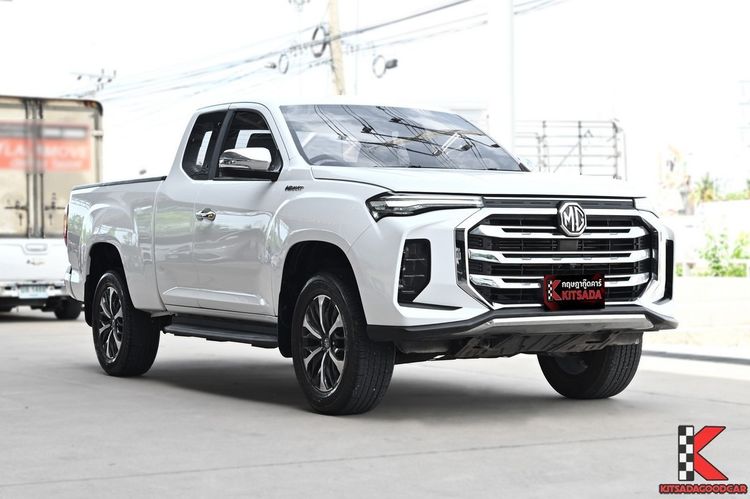 MG Extender 2025 2.0 Grand X Pickup ดีเซล ไม่ติดแก๊ส เกียร์ธรรมดา ขาว