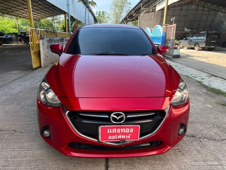 Mazda Mazda 2 2015 1.5 XD High Connect Sedan ดีเซล ไม่ติดแก๊ส เกียร์อัตโนมัติ แดง รูปที่ 3