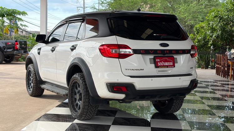 Ford Everest 2018 3.2 Titanium+ 4WD Navi Utility-car ดีเซล ไม่ติดแก๊ส เกียร์อัตโนมัติ ขาว รูปที่ 3