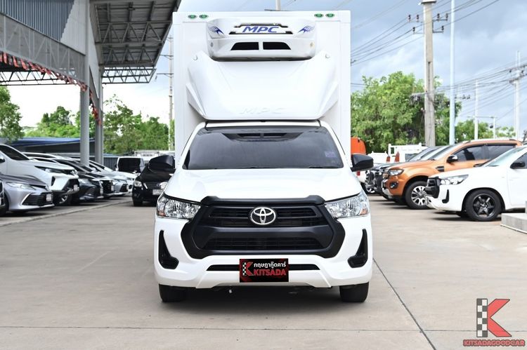 Toyota Hilux Revo 2024 2.4 Entry Pickup ดีเซล ไม่ติดแก๊ส เกียร์ธรรมดา ขาว รูปที่ 2