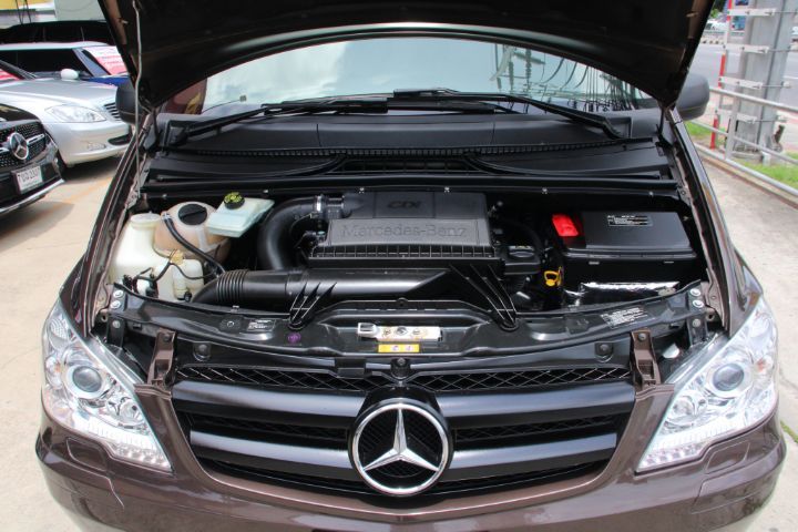 Mercedes-Benz V-Class 2014 Vito Van ดีเซล เกียร์อัตโนมัติ น้ำตาล รูปที่ 4