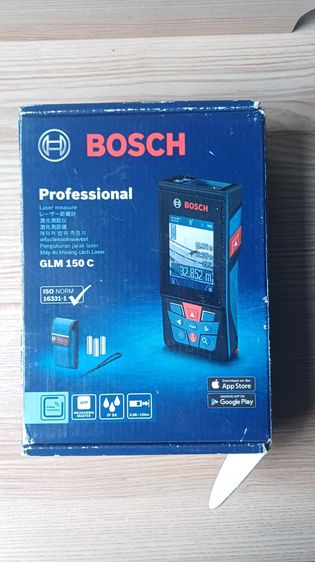 Bosch GLM 150 C Professional Laser Measure ใช้งานกลางแจ้งและแดดแรงได้ พร้อมรับของที่ปากช่อง รูปที่ 9