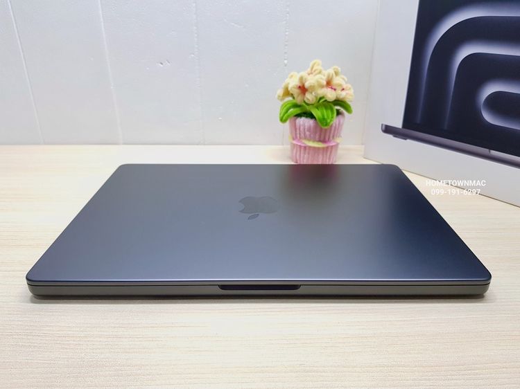 MacbookPro (Retina14”, 2024) M4 10-Core CPU 10-Core GPU SSD 512Gb Ram 16Gb สีSpace Black สวย ครบกล่อง ใช้น้อย แบต100 รูปที่ 3