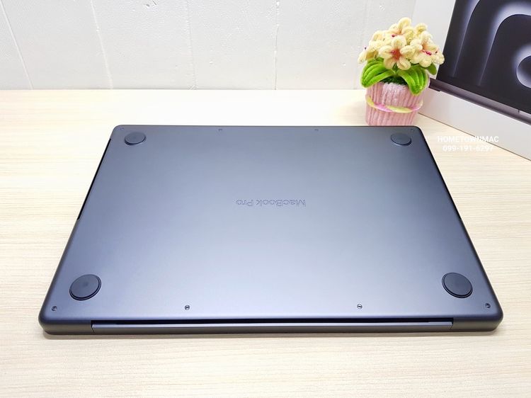 MacbookPro (Retina14”, 2024) M4 10-Core CPU 10-Core GPU SSD 512Gb Ram 16Gb สีSpace Black สวย ครบกล่อง ใช้น้อย แบต100 รูปที่ 9