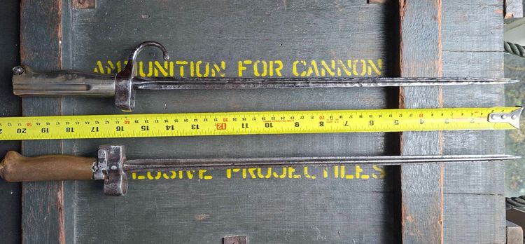 ดาบปลายปืนฝรั่งเศส M1886 Lebel แท้