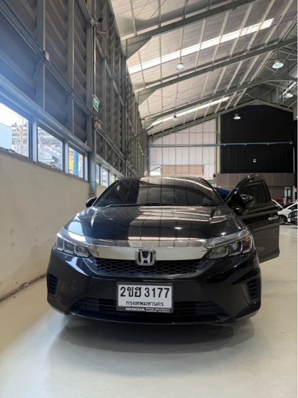 Honda City 2022 Sedan เบนซิน ไม่ติดแก๊ส เกียร์อัตโนมัติ ดำ