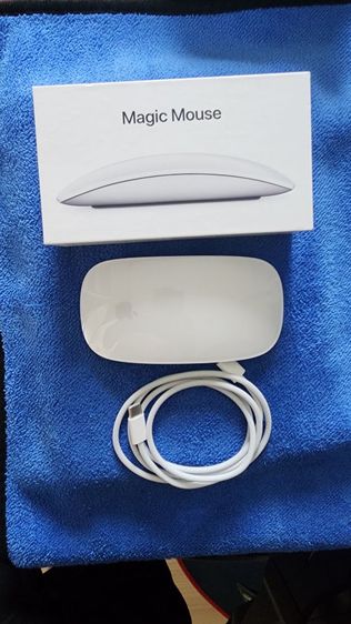 เม้าส์ และคีย์บอร์ด Apple Magic Mouse (USB‑C)  สีขาว

