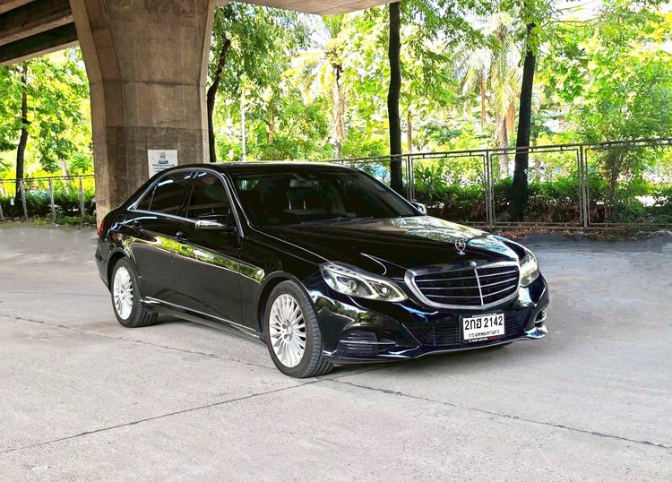 Mercedes-Benz E-Class 2014 E300 2.2 BlueTEC Hybrid Estate Sedan ดีเซล ไม่ติดแก๊ส เกียร์อัตโนมัติ ดำ รูปที่ 3