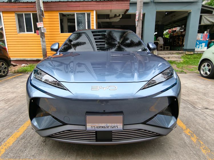 BYD Sealion 7 2025 Premium Sedan ไฟฟ้า ไม่ติดแก๊ส เกียร์อัตโนมัติ น้ำเงิน