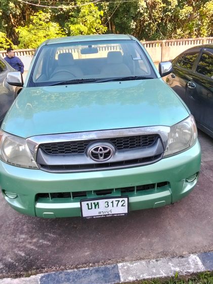 Toyota Hilux Vigo 2005 2.5 G Pickup ดีเซล ไม่ติดแก๊ส เกียร์ธรรมดา เขียว