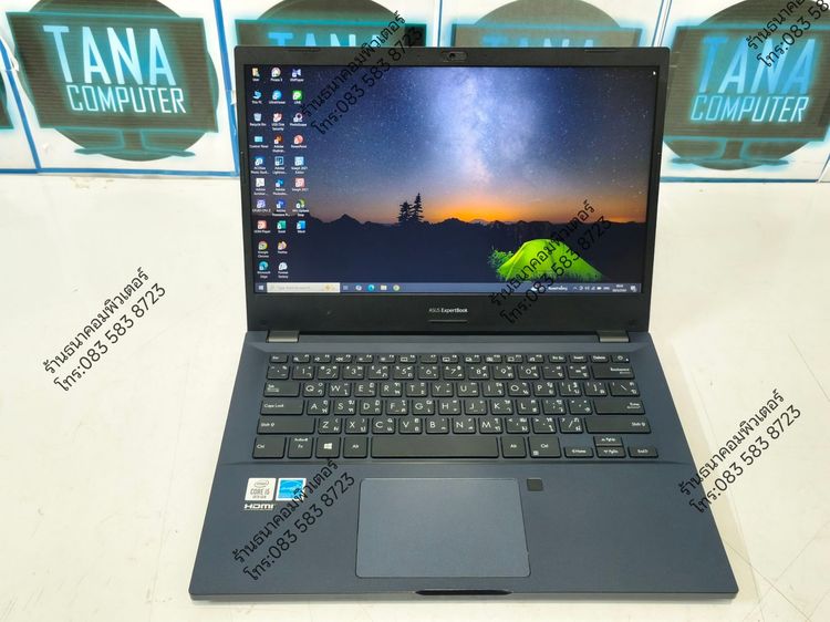 โน๊ตบุคทำงานมือสอง ASUS Intel Core I5-10210U Ram8GB SSD250GB รูปที่ 2