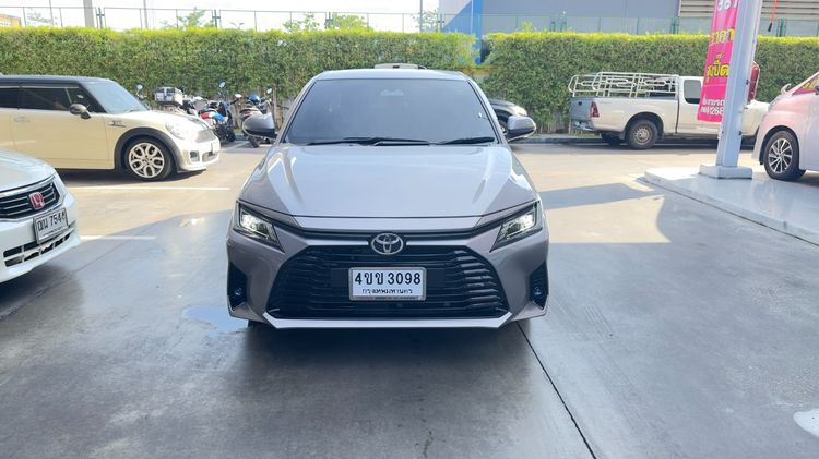 Toyota Yaris ATIV 2023 1.2 Smart Sedan เบนซิน ไม่ติดแก๊ส เกียร์อัตโนมัติ เทา