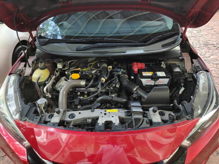 Nissan Almera 2020 1.0 V Sedan เบนซิน ไม่ติดแก๊ส เกียร์อัตโนมัติ แดง รูปที่ 2