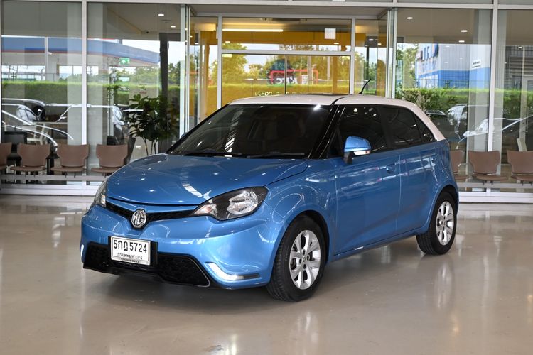 MG MG3 2015 1.5 X Sedan เบนซิน ไม่ติดแก๊ส เกียร์อัตโนมัติ ฟ้า