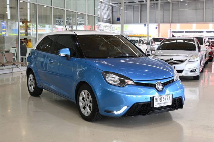 MG MG3 2015 1.5 X Sedan เบนซิน ไม่ติดแก๊ส เกียร์อัตโนมัติ ฟ้า รูปที่ 3