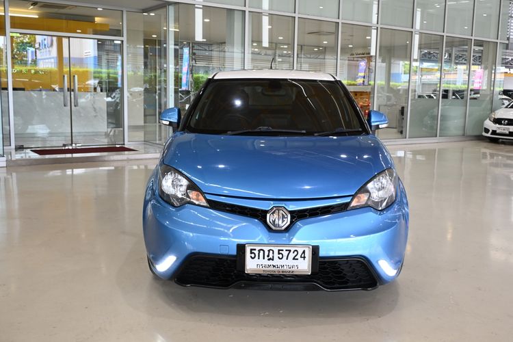 MG MG3 2015 1.5 X Sedan เบนซิน ไม่ติดแก๊ส เกียร์อัตโนมัติ ฟ้า รูปที่ 2