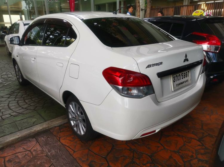 Mitsubishi Attrage 2013 1.2 GLS LTD Sedan เบนซิน ไม่ติดแก๊ส เกียร์อัตโนมัติ ขาว รูปที่ 3