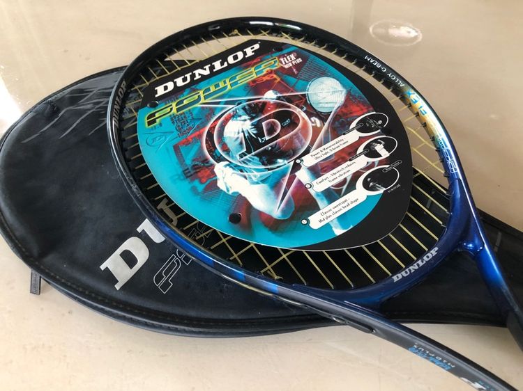 แร็คเกตเทนนิส Dunlop Power Flex M10 Plus มือสอง ของใหม่