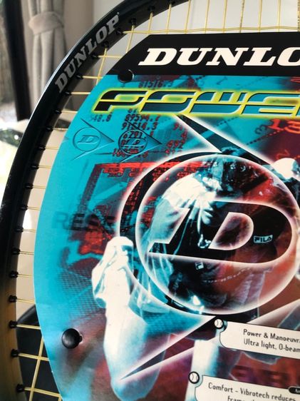 แร็คเกตเทนนิส Dunlop Power Flex M10 Plus มือสอง ของใหม่ รูปที่ 3