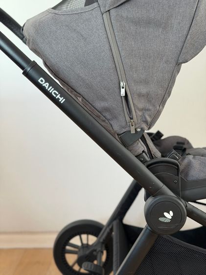รถเข็น DAIICHI รุ่น ALLEE สี Misty Gray (โครงสีดำ) รูปที่ 5