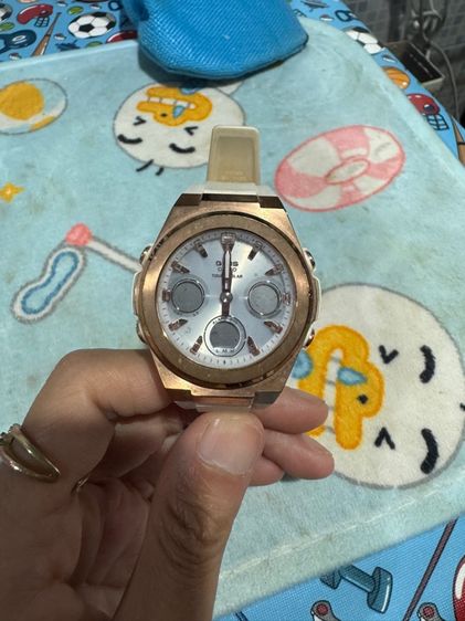 ขาว Casio นาฬิกา