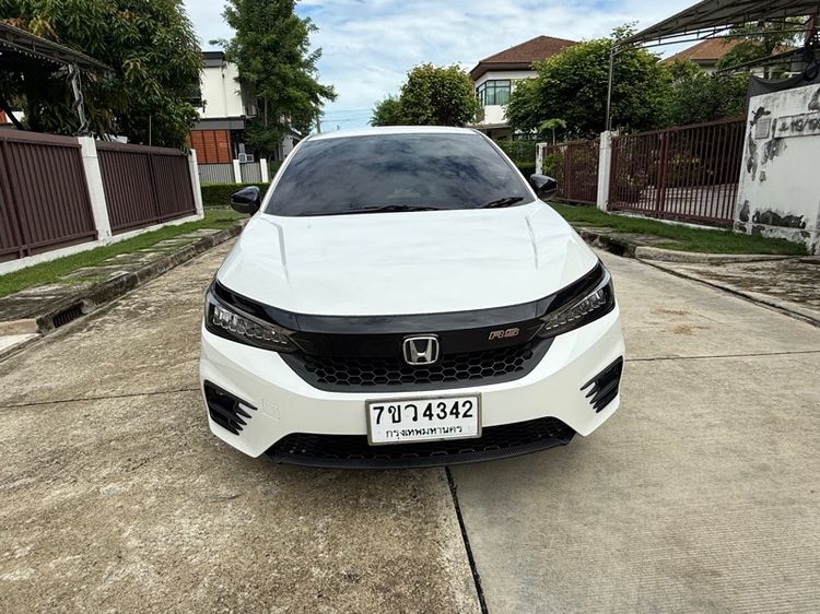 Honda City 2020 1.0 RS Sedan เบนซิน ไม่ติดแก๊ส เกียร์อัตโนมัติ ขาว