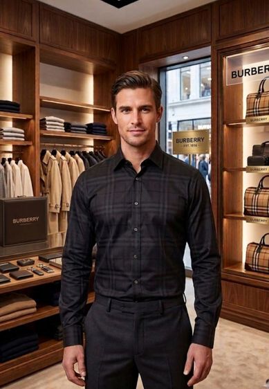 อื่นๆ อื่นๆ แขนยาว เสื้อเชิ้ต อื่นๆ burberry