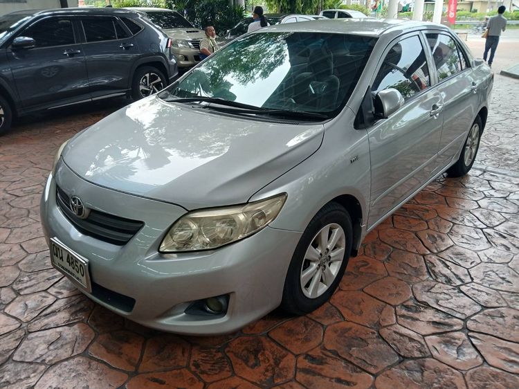 Toyota Corolla 2008 1.6 Sedan เบนซิน ไม่ติดแก๊ส เกียร์อัตโนมัติ เทา