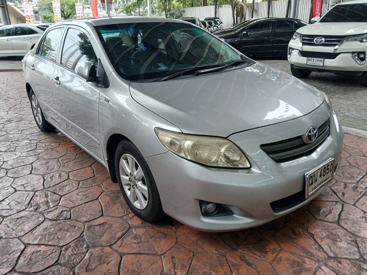 Toyota Corolla 2008 1.6 Sedan เบนซิน ไม่ติดแก๊ส เกียร์อัตโนมัติ เทา รูปที่ 2