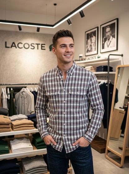 อื่นๆ อื่นๆ แขนยาว เสื้อเชิ้ต อื่นๆ lacoste