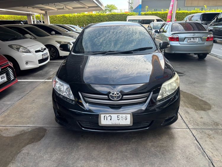 Toyota Corolla 2009 1.6 Sedan เบนซิน ไม่ติดแก๊ส เกียร์อัตโนมัติ ดำ รูปที่ 3
