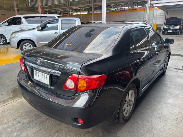 Toyota Corolla 2009 1.6 Sedan เบนซิน ไม่ติดแก๊ส เกียร์อัตโนมัติ ดำ รูปที่ 4