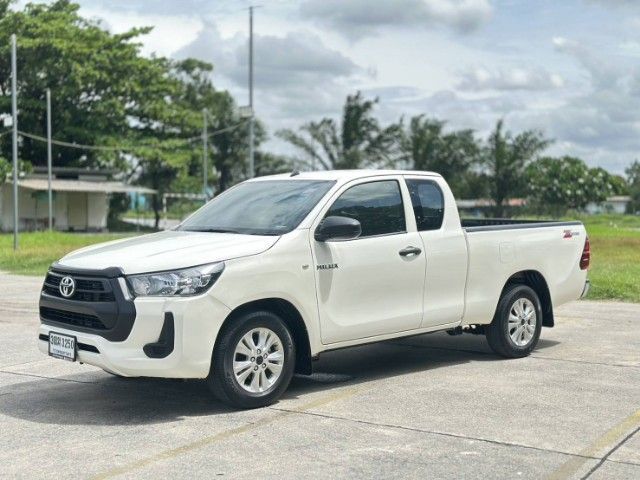 Toyota Hilux Revo 2020 Smart Cab 2.4 Mid Z Edition Pickup ดีเซล ไม่ติดแก๊ส เกียร์อัตโนมัติ ขาว