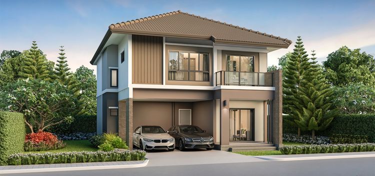 ไม่มี 2022 บ้านเดี่ยวหลังใหญ่ ทำเลใกล้ รร.นานาชาติ  รูปที่ 2