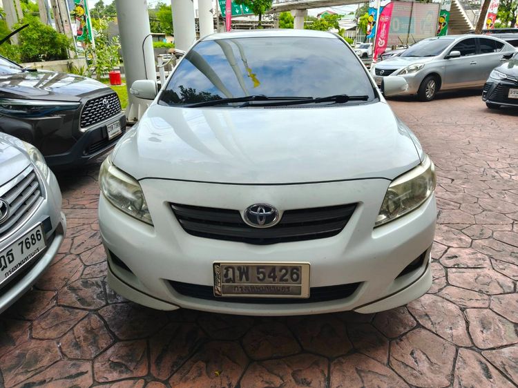 Toyota Corolla 2010 1.6 Sedan เบนซิน ไม่ติดแก๊ส เกียร์อัตโนมัติ ขาว รูปที่ 3