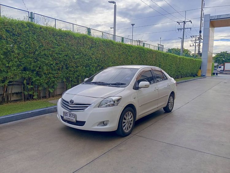 Toyota Vios 2011 1.5 G Sedan เบนซิน ไม่ติดแก๊ส เกียร์อัตโนมัติ ขาว รูปที่ 3