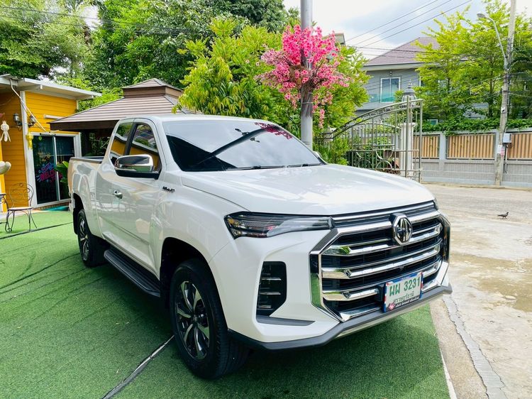 MG Extender 2024 2.0 Grand X Pickup ดีเซล ไม่ติดแก๊ส เกียร์ธรรมดา ขาว รูปที่ 4