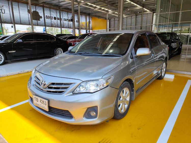 Toyota Altis 2012 1.6 E CNG Sedan เบนซิน NGV เกียร์อัตโนมัติ เทา