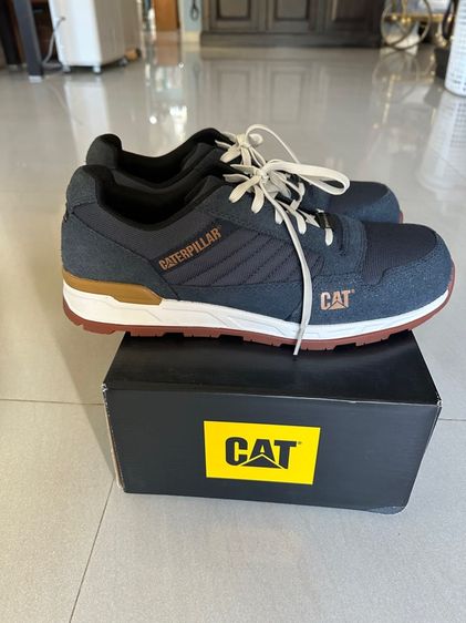 น้ำเงิน UK 10 | EU 44 2/3 | US 10.5 รองเท้าเซฟตี้ CATERPILLER SIZE USA 11