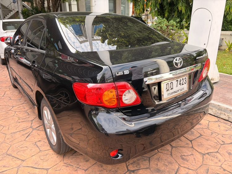 Toyota Altis 2009 1.6 G Sedan เบนซิน ไม่ติดแก๊ส เกียร์อัตโนมัติ ดำ รูปที่ 4