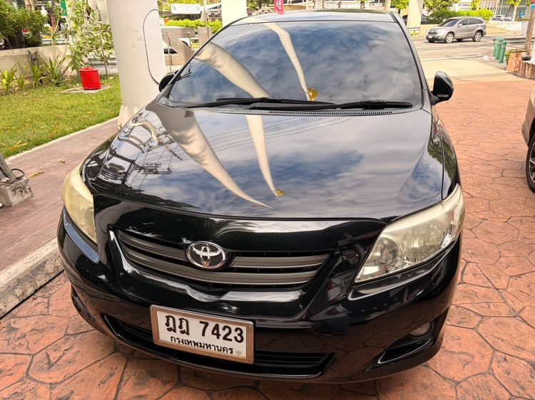 Toyota Altis 2009 1.6 G Sedan เบนซิน ไม่ติดแก๊ส เกียร์อัตโนมัติ ดำ รูปที่ 3